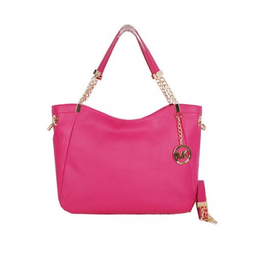Чанта за пътуване Michael Kors Jet Set Grainy Leather MK0913 Rose