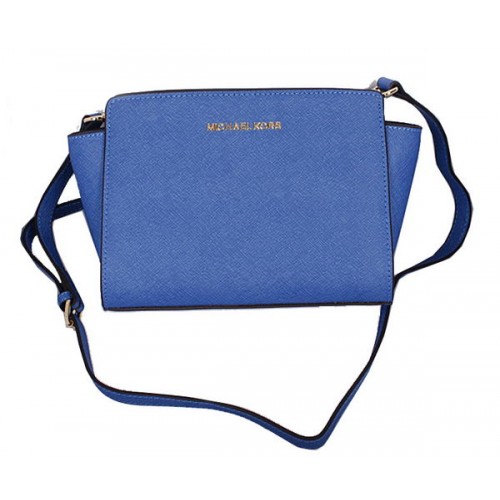 Чанта Michael Kors Mini Selma Messenger Bag MK8710 RoyalBlue