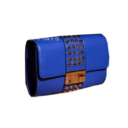 Чанта Michael Kors Original Leather Clutch MK6662 Blue
