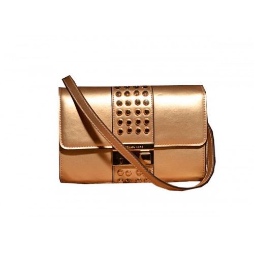 Чанта Michael Kors Original Leather Clutch MK6662 Gold