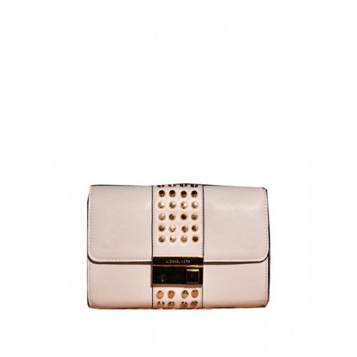 Чанта Michael Kors Original Leather Clutch MK6662 White