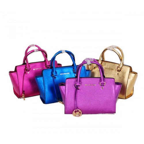 Чанта Michael Kors Selma от лъскава кожа MK0513