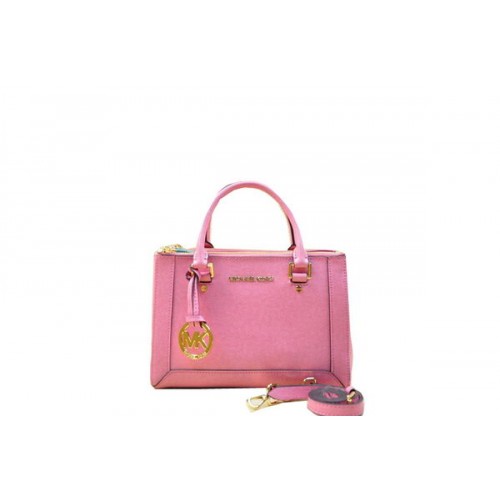Чанта Michael Kors Selma Original Saffiano Leather Tote MK1993 Pink