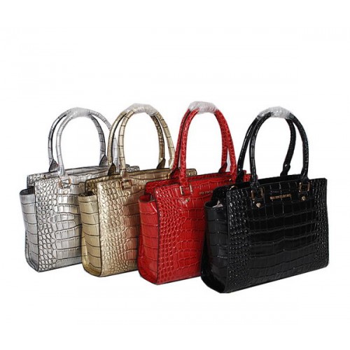 Чанта Michael Kors Selma с цип отгоре MK9558, крокодилова кожа