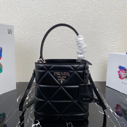 Чанта Prada Spectrum от кожа Nappa 1BG319 черна