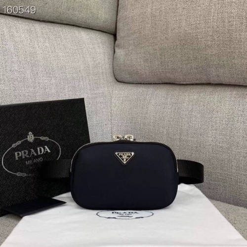 Чанта Prada Re-Edition от найлон, 82033, черна