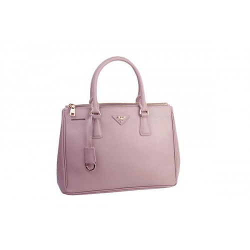 Чанта от телешка кожа Prada Saffiano BN2274 розова