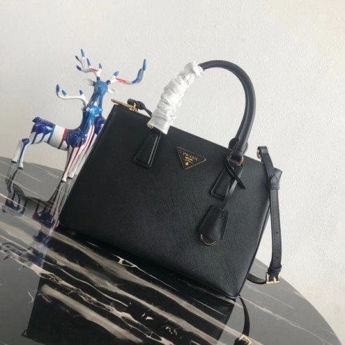 Чанта Prada Saffiano Original от кожа 1BA1801 черна
