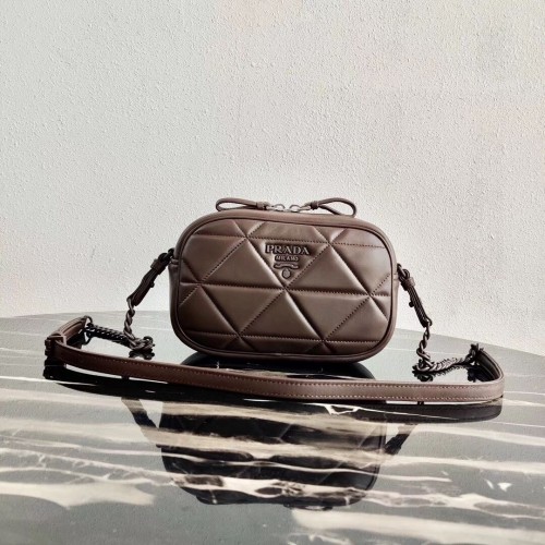 Чанта за рамо Prada Spectrum 1BH141 кафява