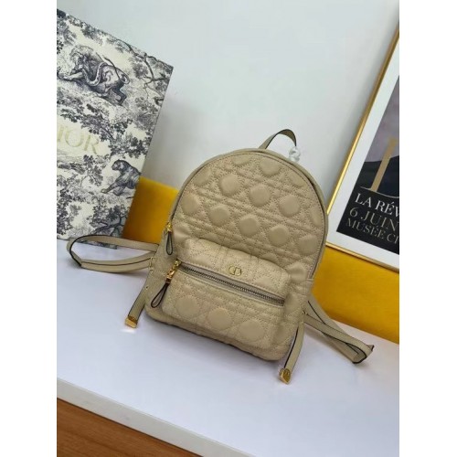 МАЛКА РАНИЦА DIOR Cannage Lambskin M9222U Beige