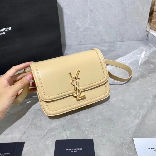 МАЛКА ЧАНТА SOLFERINO В КУТИЯ SAINT LAURENT LEATHER 63430 Бежов