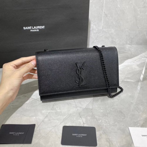 Чанта през рамо Saint Laurent Monogramme Y364021 черна