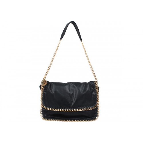 Чанта Stella McCartney 838 Black Falabella от PVC с презрамка