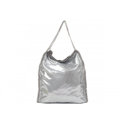 Голям клъч Stella McCartney Falabella 839 Сребърен