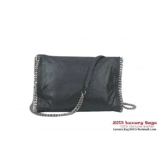 Чанта Stella McCartney Falabella от PVC, черна, 822
