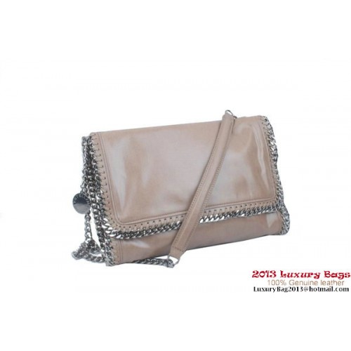 Чанта Stella McCartney Falabella от PVC, цвят каки, 822