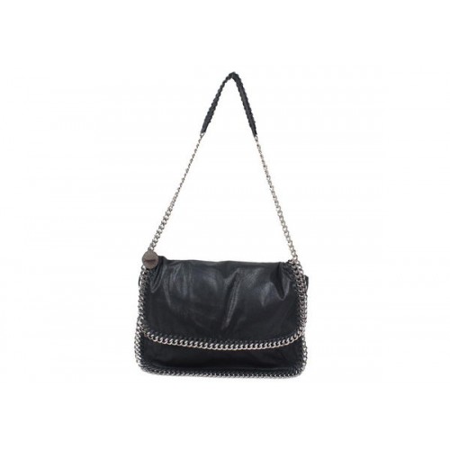 Чанта Stella McCartney Falabella от PVC, черна, 838