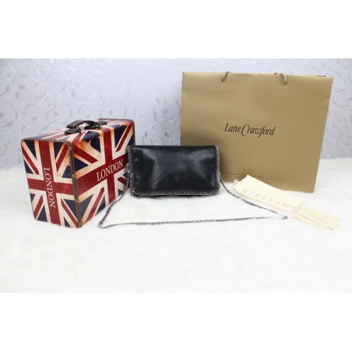 Чанта Stella McCartney Falabella от PVC, черна