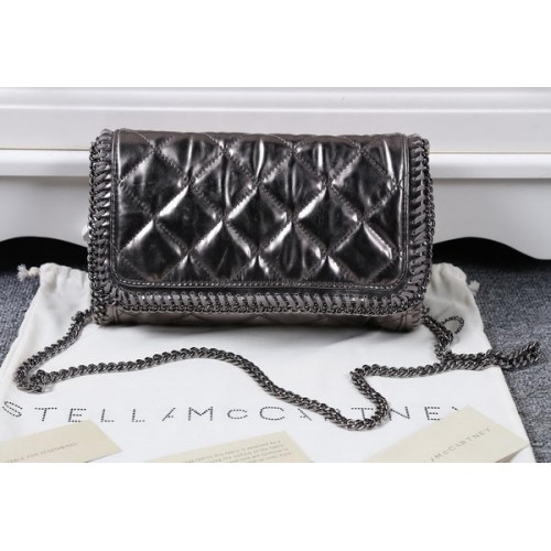 Чанта Stella McCartney Falabella от PVC, сива, SMC882
