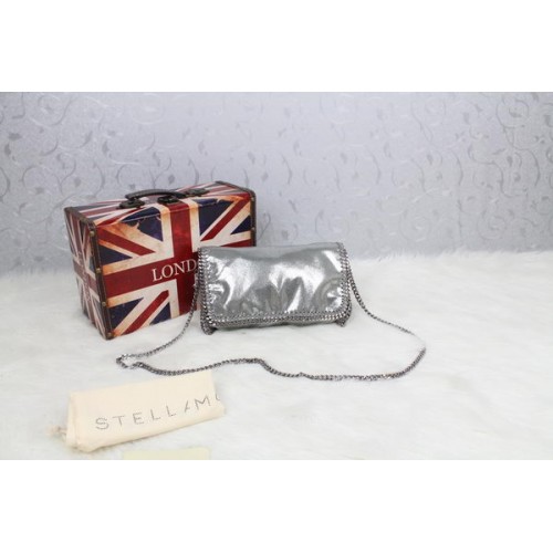 Чанта Stella McCartney Falabella PVC Cross Body SM829 Сребърна
