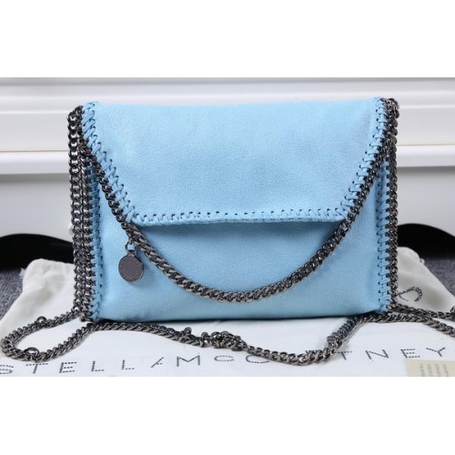 Чанта Stella McCartney Falabella PVC Cross Body SM875 светло синя