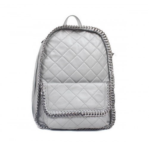 Раница Stella McCartney Falabella от PVC сгъваема 879 сива