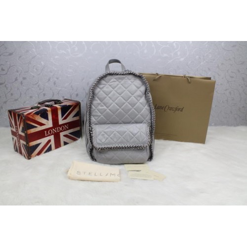 Сгъваема PVC раница Stella McCartney Falabella SM879 сива