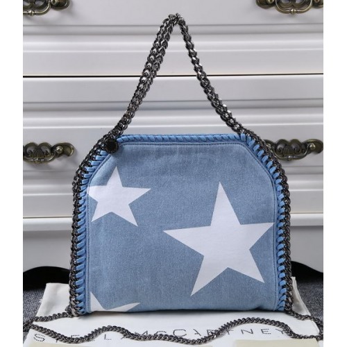Малка чанта Stella McCartney Falabella SM886 Синя
