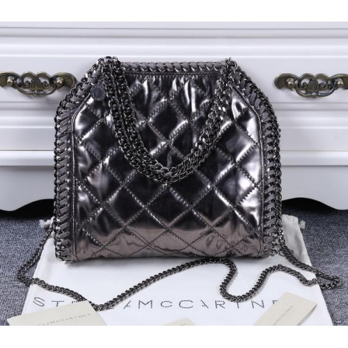 Малка чанта Stella McCartney Falabella SM886 в тъмносиво