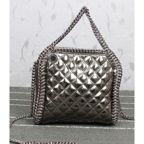 Мини клъч Stella McCartney Falabella 885 Silver