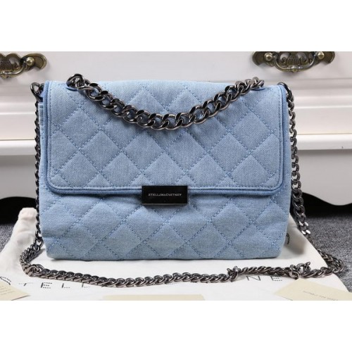 Чанти Stella McCartney Quilted Denim Cross Body SMC016 сини