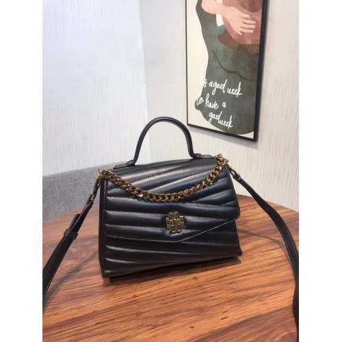 Черна чанта Tory Burch 6987