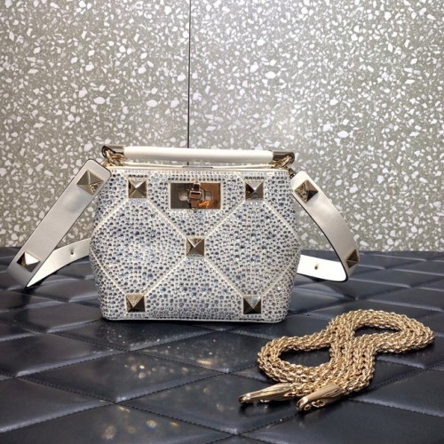 VALENTINO GARAVANI Римски шпилки W2B0I97P бели