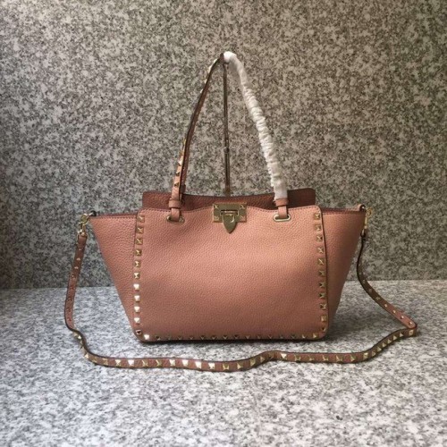 VALENTINO Rockstud средна чанта 0972 розова
