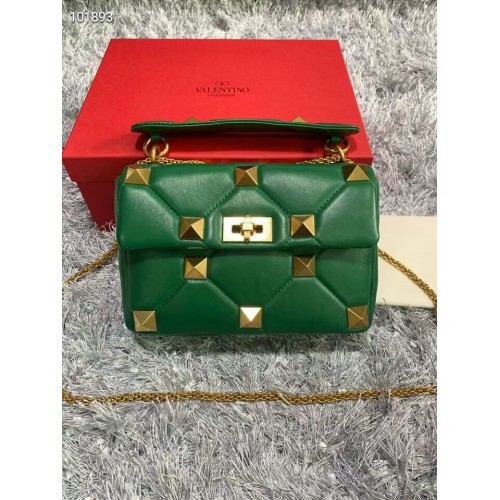 Valentino Mini Garavan Roman Stud V2061 Green