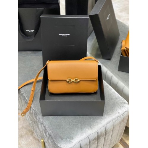 Чанта YSL LE MAILLON от гладка кожа 6497952 Кайсия