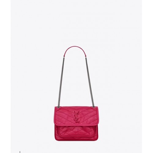Yves Saint Laurent NIKI BABY IN LAMBSKIN 498893 розов