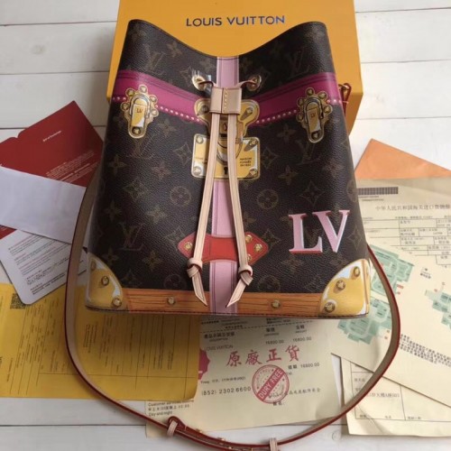 Оригинална чанта Louis Vuitton с монограмен плат, neonoe M60649