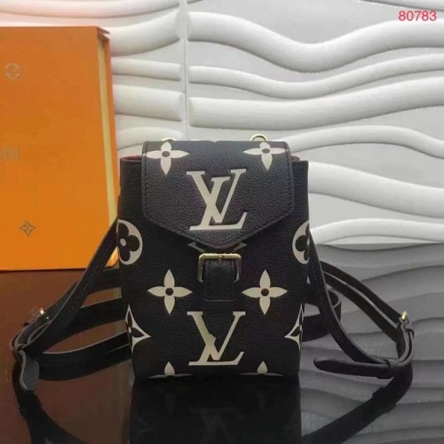 Раница Louis Vuitton TINY BACKPACK M80783 Черно и кремаво
